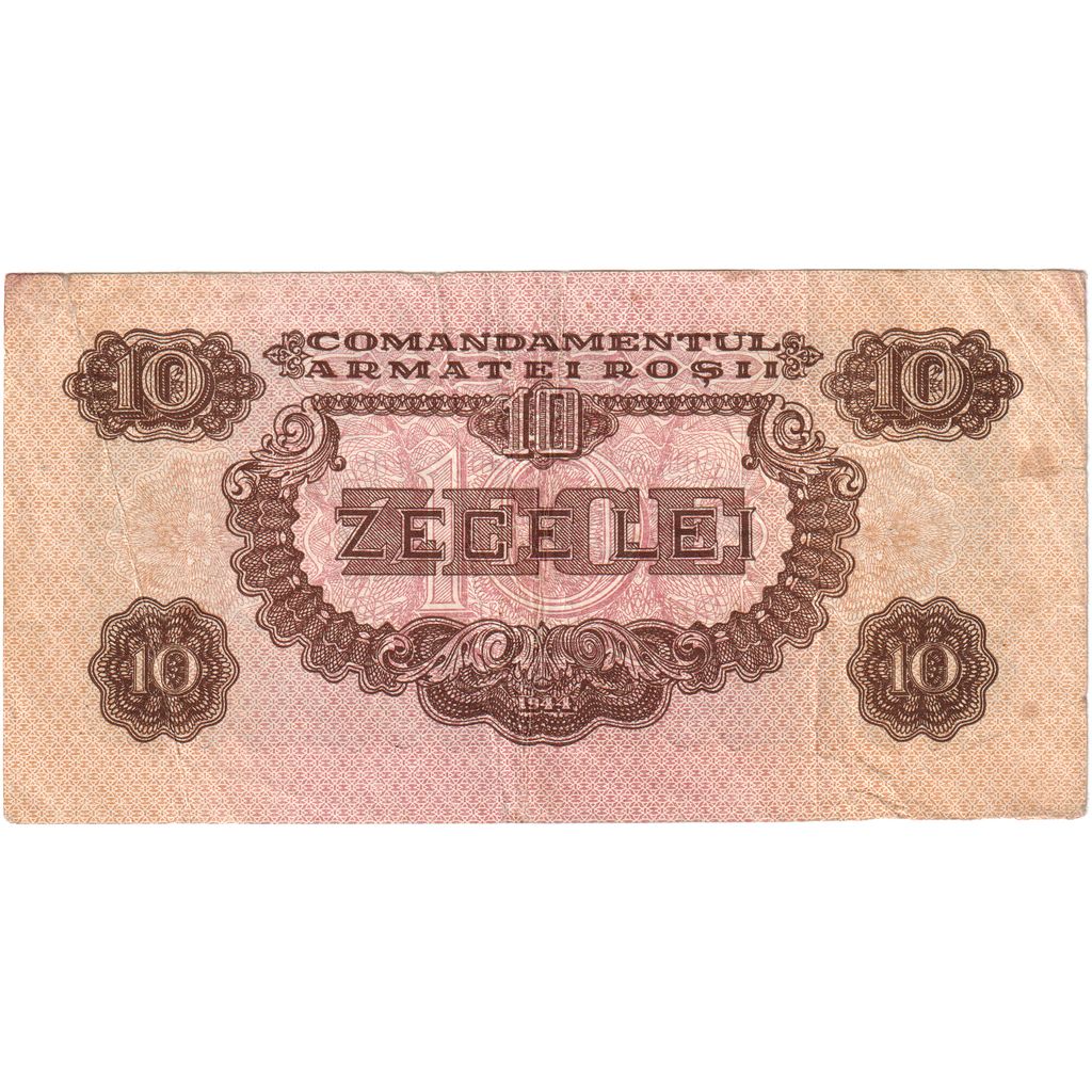 Rumanía, 10 Lei, 1944, BC