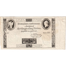 Francja, 25 Livres, 1791-12-16, 333, EF(40-45)