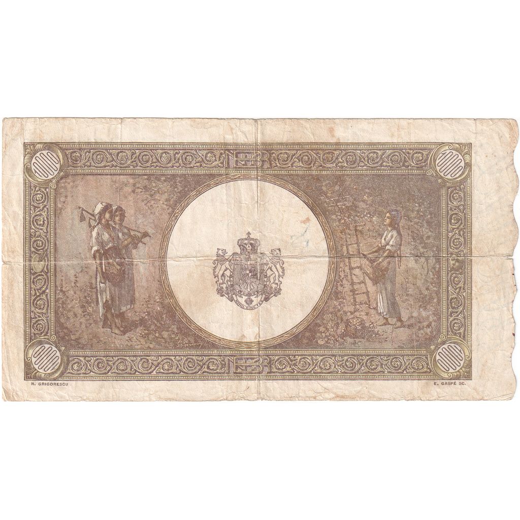 Rumunia, 10000 Lei, 1946-05-28, VF(30-35)