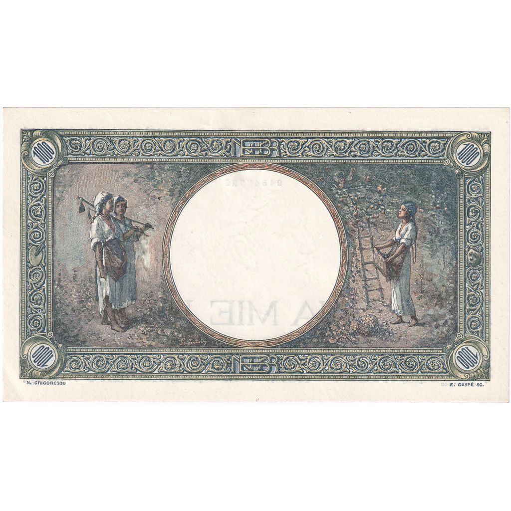 Romania, 1000 Lei, 1945-03-20, UNC(65-70)