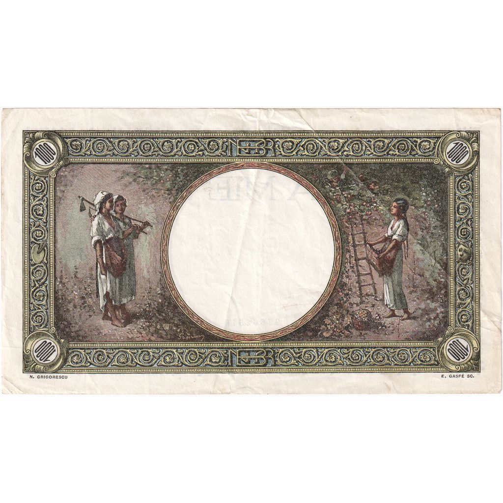 Romania, 1000 Lei, 1938-12-21, EF(40-45)