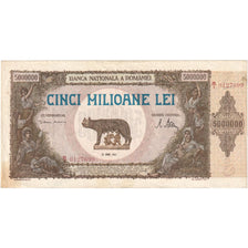 Romania, 5000000 Lei, 1947-06-25, AU(50-53)
