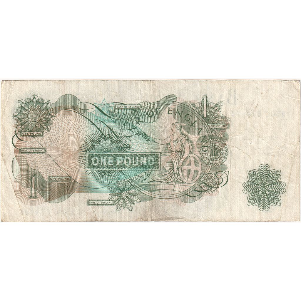 Großbritannien, 1 Pound, undated (1970-1977), S
