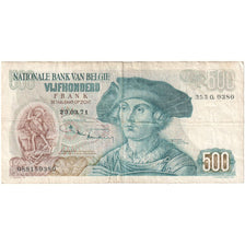 Belgium, 500 Francs, 1971-03-23, VF(30-35)