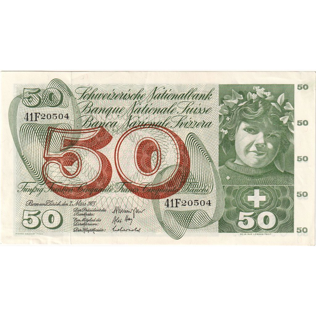 Schweiz, 50 Franken, 1973-03-07, VZ