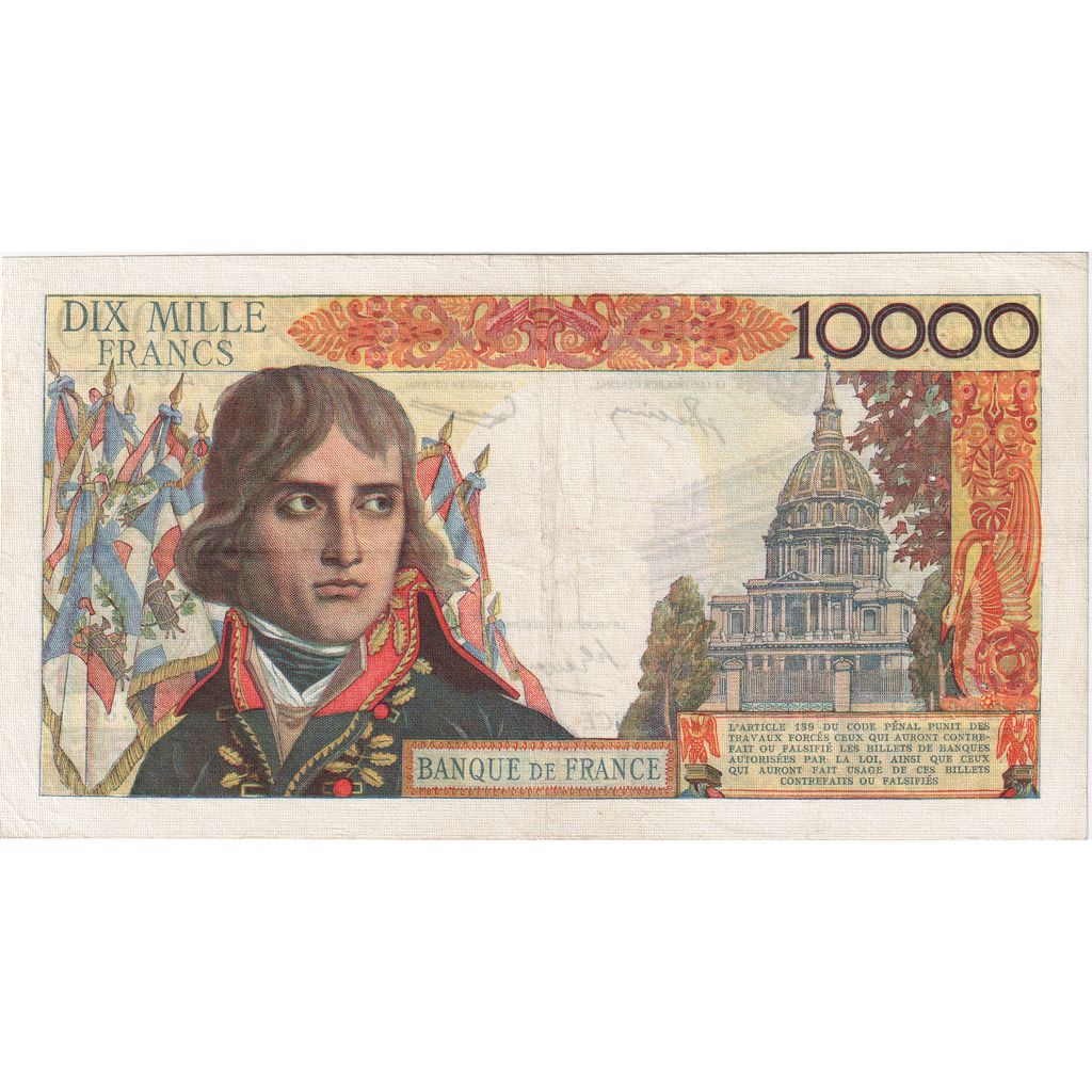 Francia, 10000 Francs, Bonaparte, 1956-09-06, P.36, SPL-