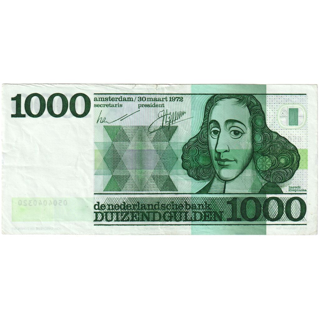 Países Baixos, 1000 Gulden, 1972-03-30, EF(40-45)