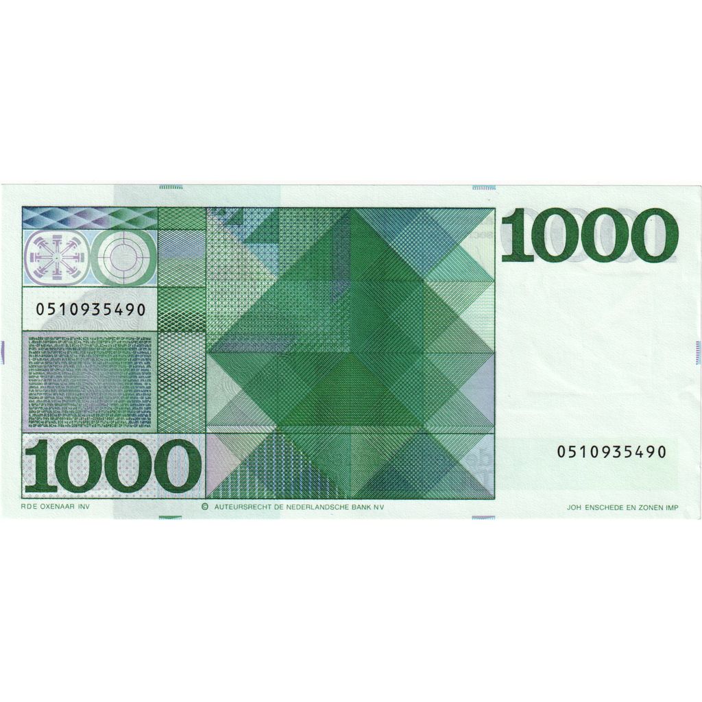Pays-Bas, 1000 Gulden, 1972-03-30, NEUF