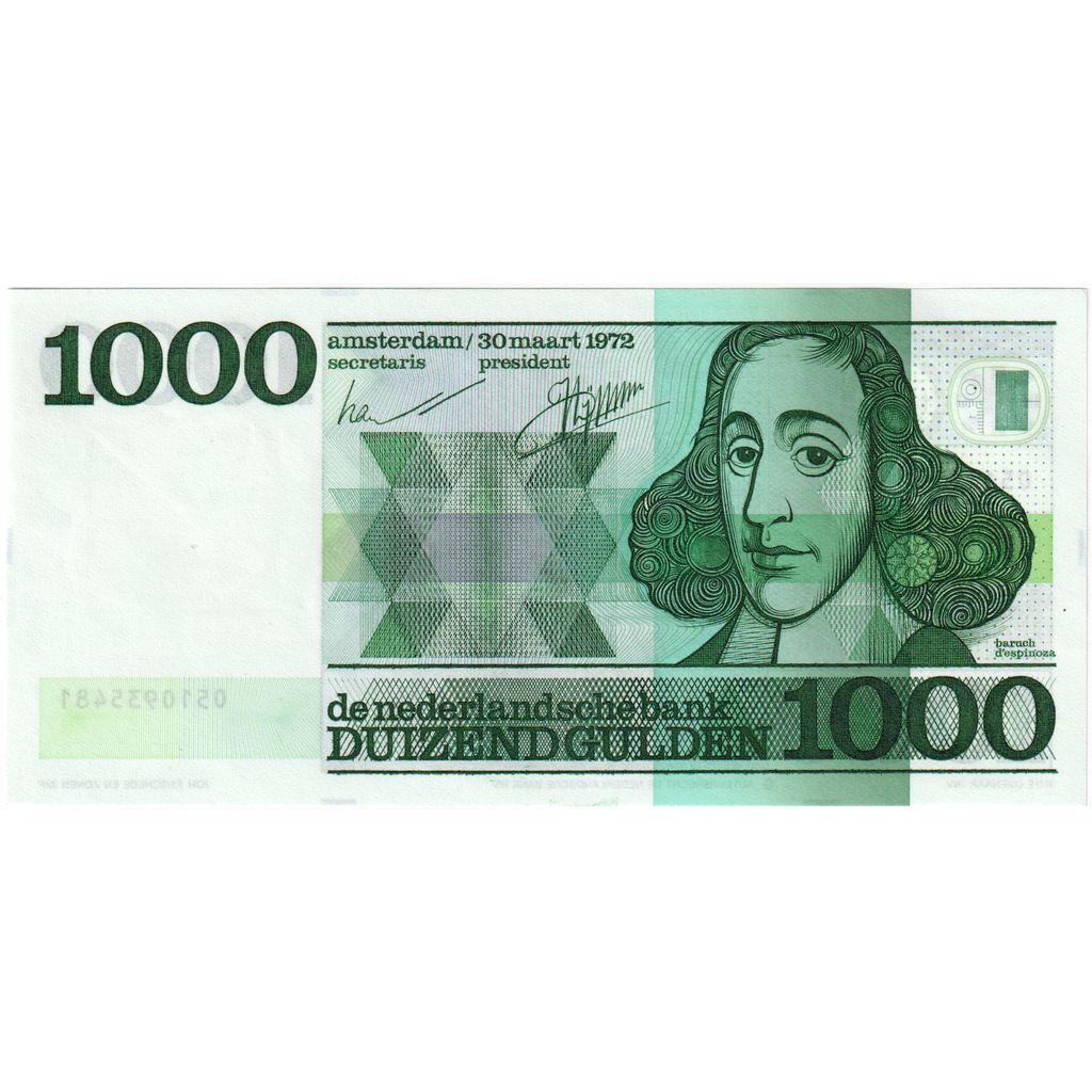 Holandia, 1000 Gulden, 1972-03-30, UNC(65-70)