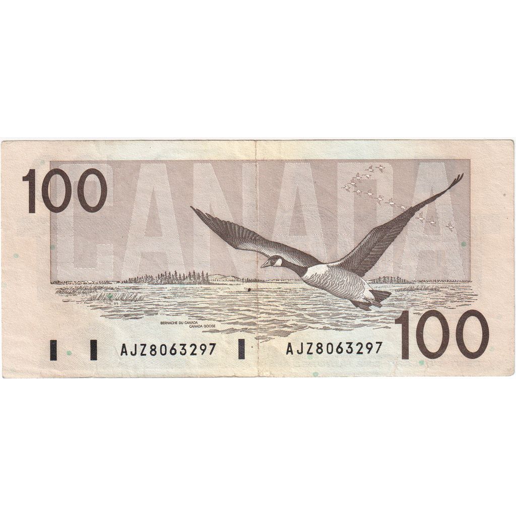 Canada, 100 Dollars, 1988, BB