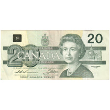 Canada, 20 Dollars, 1991, MB+