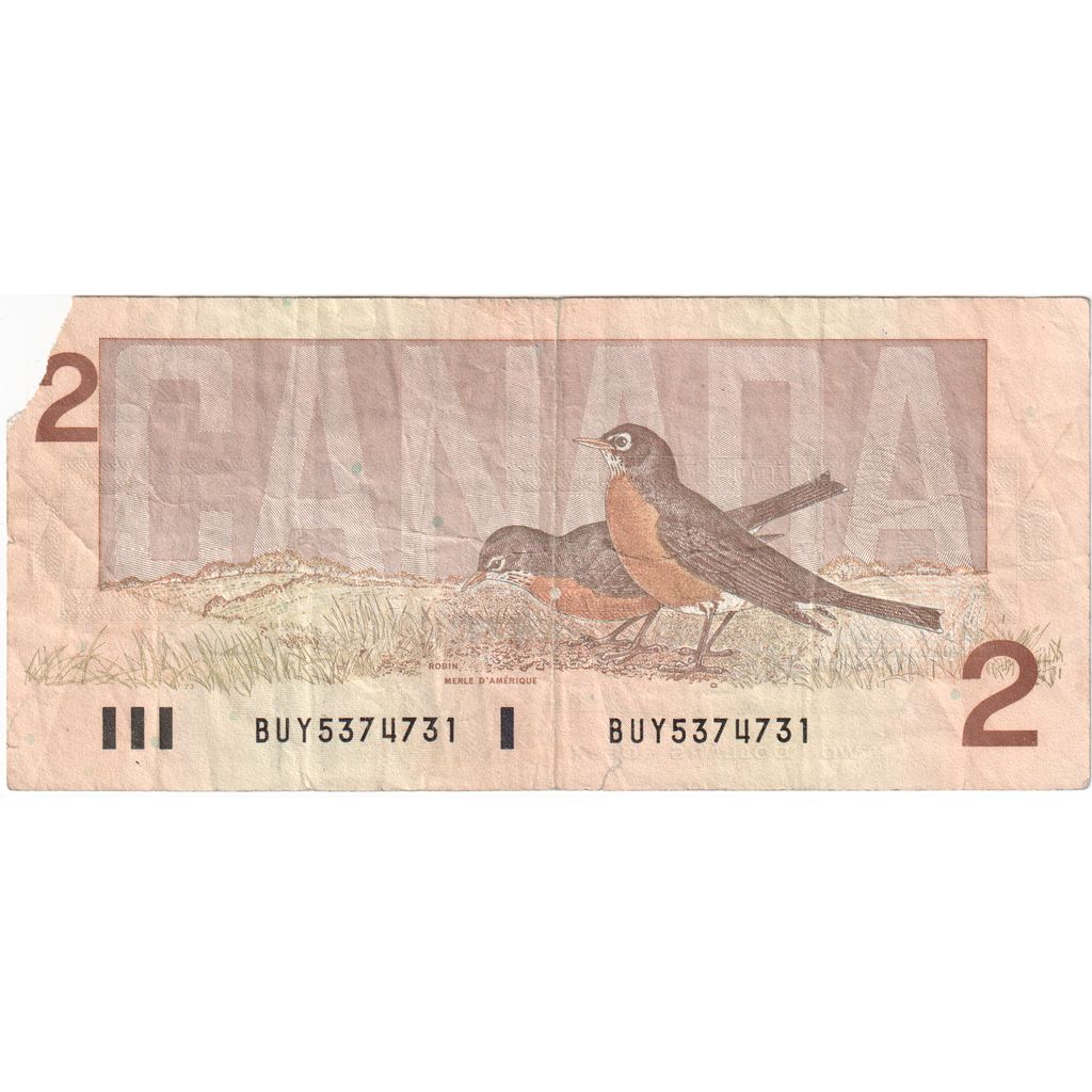 Canada, 2 Dollars, 1986, TB