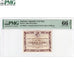 Andorra, 50 Centims, 1936-12-19, UNC 66 EPQ, PMG
