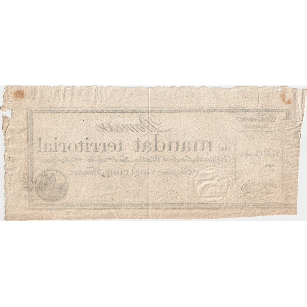 Frankreich, 25 Francs, 1796-03-18, 37, SS