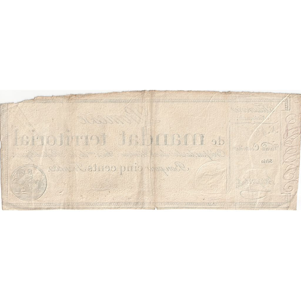 France, 500 Francs, 1796-03-18, 3, EF(40-45)