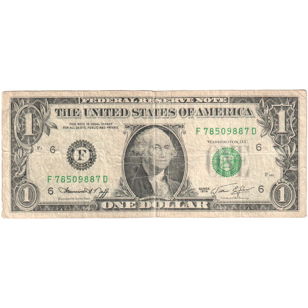 Verenigde Staten, 1 Dollar, 1974, Atlanta, TB