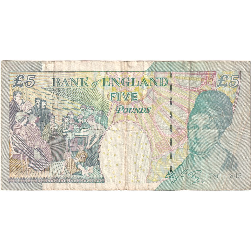 Gran Bretaña, 5 Pounds, Undated (2004), BC+