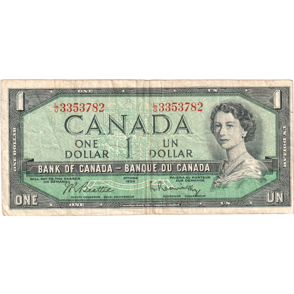 Canada, 1 Dollar, ND(1961-1972), TB
