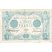 France, 5 Francs, Bleu, 1912-08-05, L.750, EF(40-45)