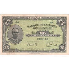 África Ocidental Francesa, 25 Francs, 1942-12-14, AU(50-53)