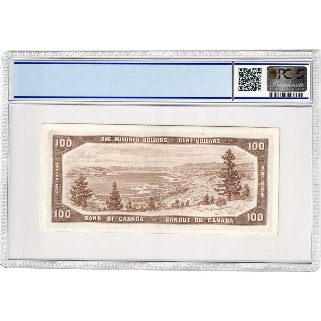 Canada, 100 Dollars, 1954, EF 45, PCGS