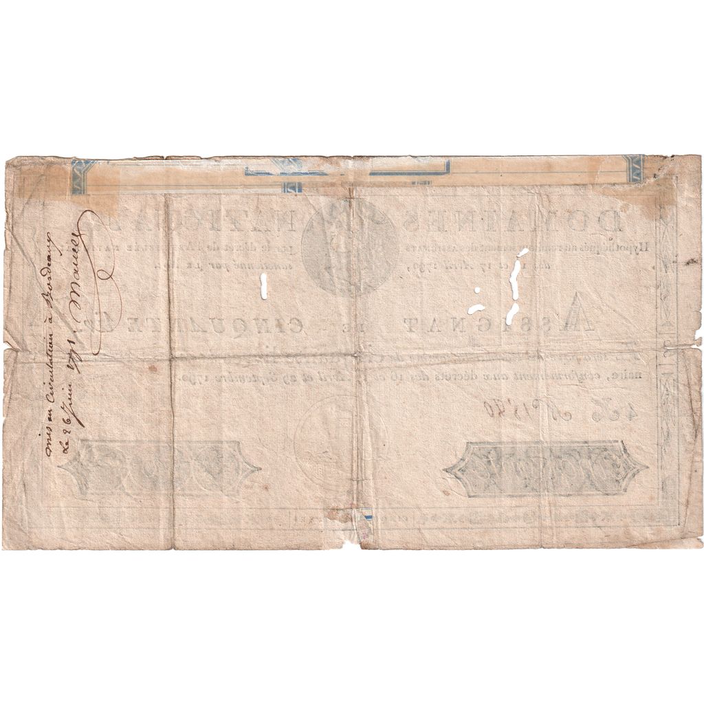 Frankreich, 50 Livres, 1790-09-29, 4K, S+