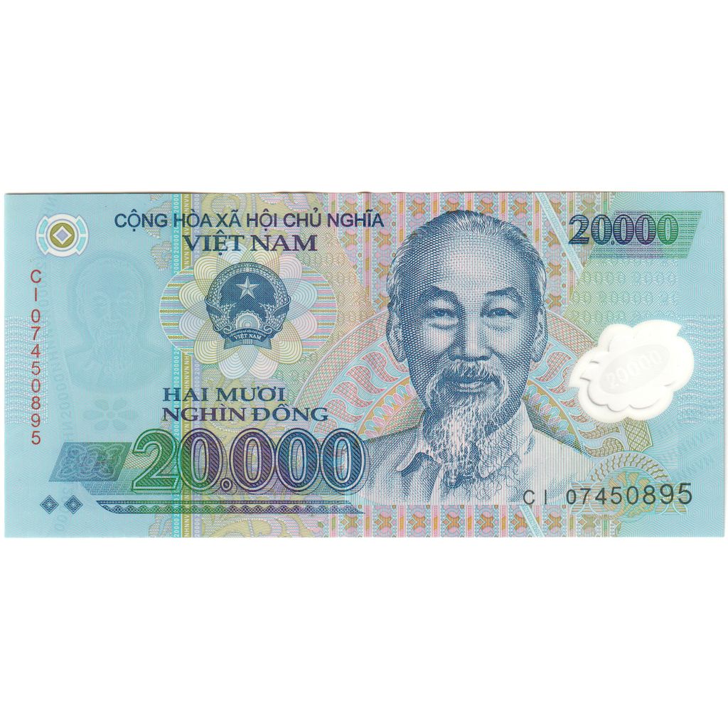 Vietnam, 20000 Dông, 2007, UNC(60-62)