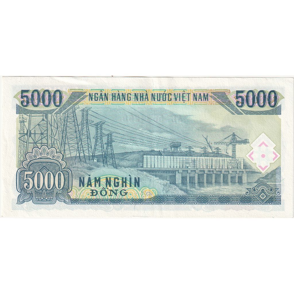 Viêt Nam, 5000 Dông, 1991 (1993), SPL