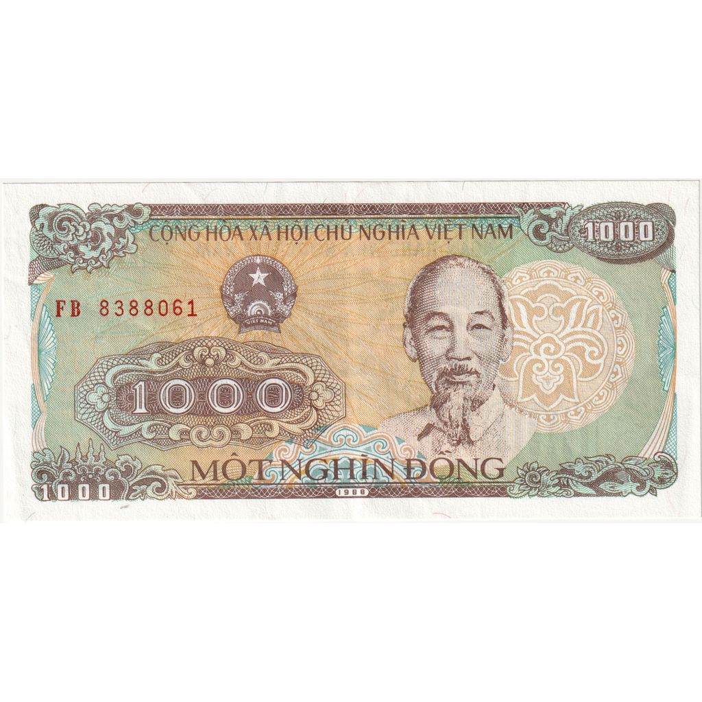 Viêt Nam, 1000 Dông, 1988 (1989), SUP
