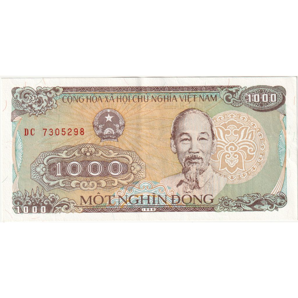 Viêt Nam, 1000 Dông, 1988 (1989), SUP+