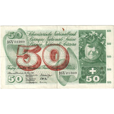 Switzerland, 50 Franken, 1963-03-28, EF(40-45)