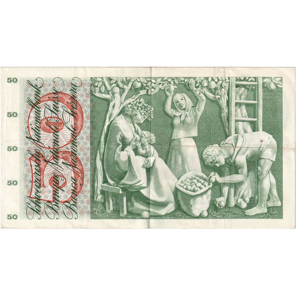 Zwitserland, 50 Franken, 1964-04-02, TTB+