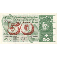 Switzerland, 50 Franken, 1965-01-21, AU(55-58)