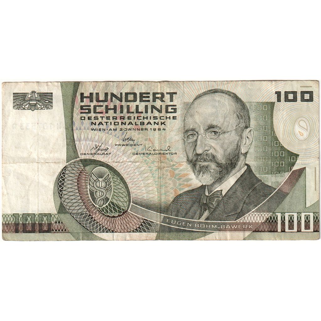 Austria, 100 Schilling, 1984-01-02, VF(20-25)