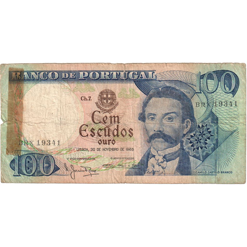 Portugal, 100 Escudos, 1965-11-30, RC+