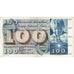Szwajcaria, 100 Franken, 1957-10-04, EF(40-45)