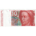 Zwitserland, 10 Franken, 1991, SPL