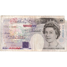 Verenigd Koninkrijk, 20 Pounds, 1991, TB