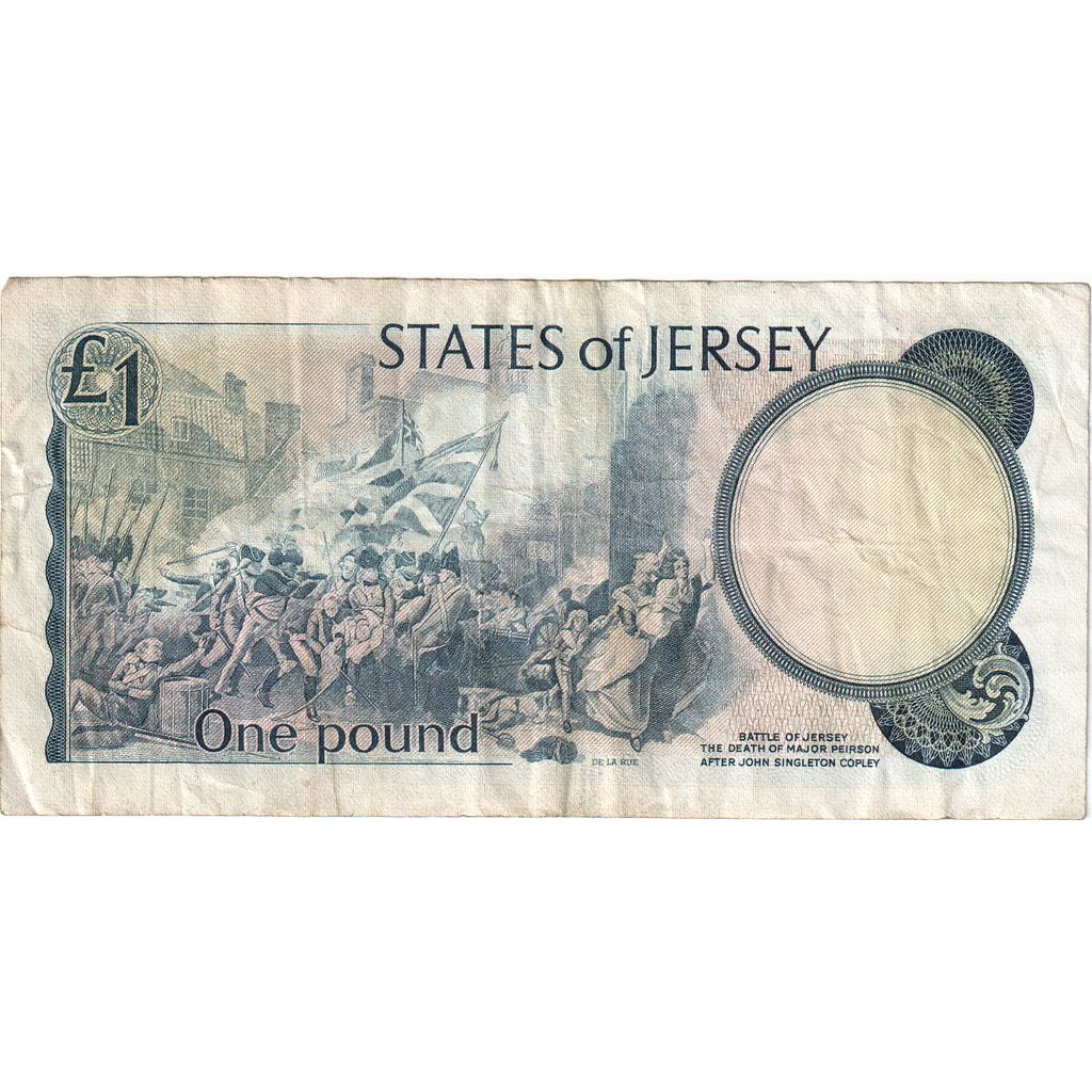 Jersey, 1 Pound, Non daté (1976-1988), TTB
