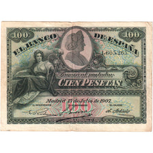 España, 100 Pesetas, 1907-07-15, BC