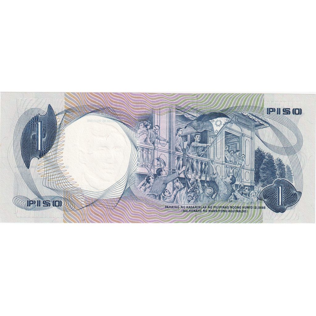 Filipinas, 1 Piso, 1969, UNC(65-70)