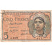 Algeria, 5 Francs, 1944-10-02, SGE+