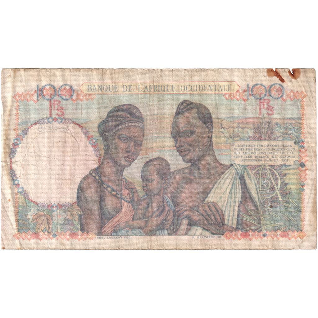 Francuska Afryka Zachodnia, 100 Francs, 1946-09-02, F(12-15)
