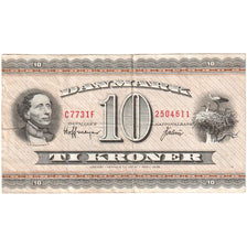 Dänemark, 10 Kroner, 1954-1957, SS