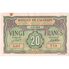 Algeria, 20 Francs, 1948-06-04, AU(55-58)