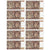 France, 10x100 Francs, Delacroix, 1986, A.112, Nombres consécutifs, SUP