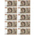 France, 10x100 Francs, Delacroix, 1986, A.112, Nombres consécutifs, SUP