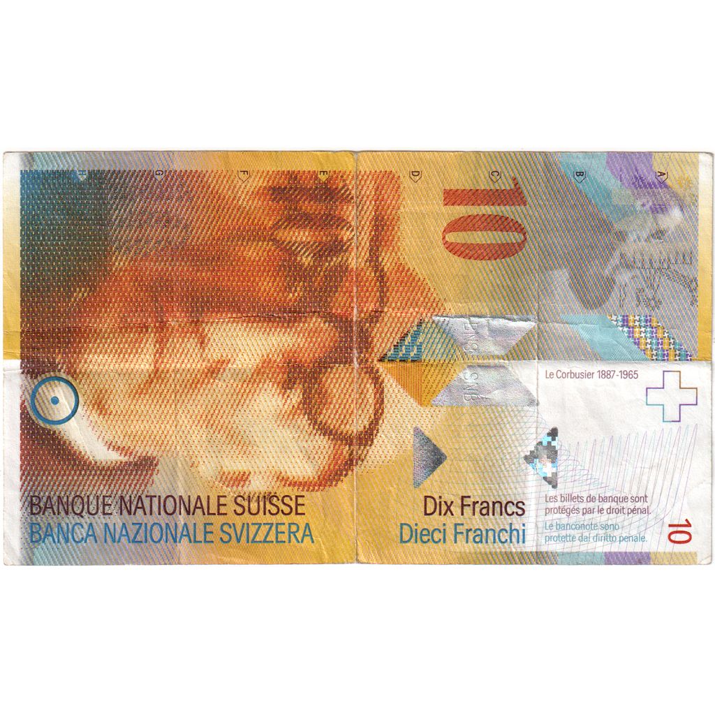 Switzerland, 10 Franken, 2006, EF(40-45)