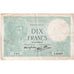 France, 10 Francs, Minerve, 1942-03-05, S.85497, EF(40-45)