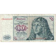 Germany, 10 Deutsche Mark, 1977-06-01, VF(20-25)